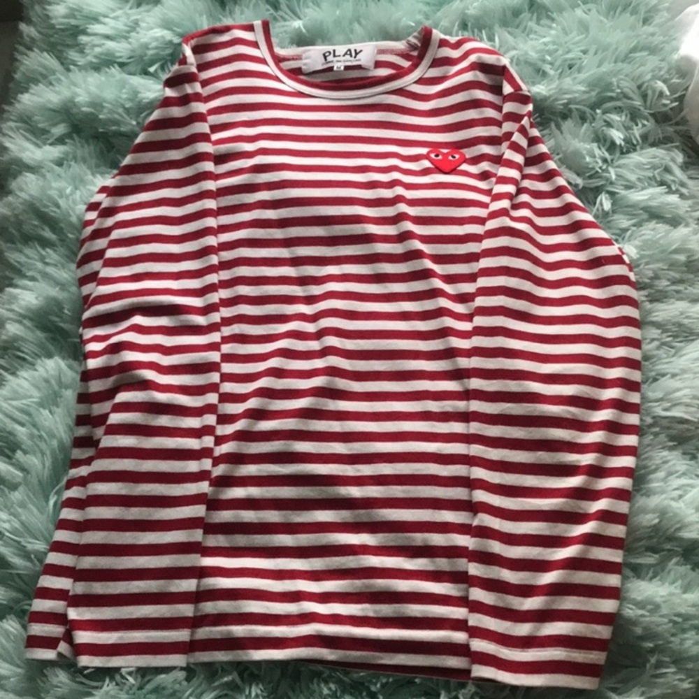 Comme Des Garçons PLAY longsleeve❤️